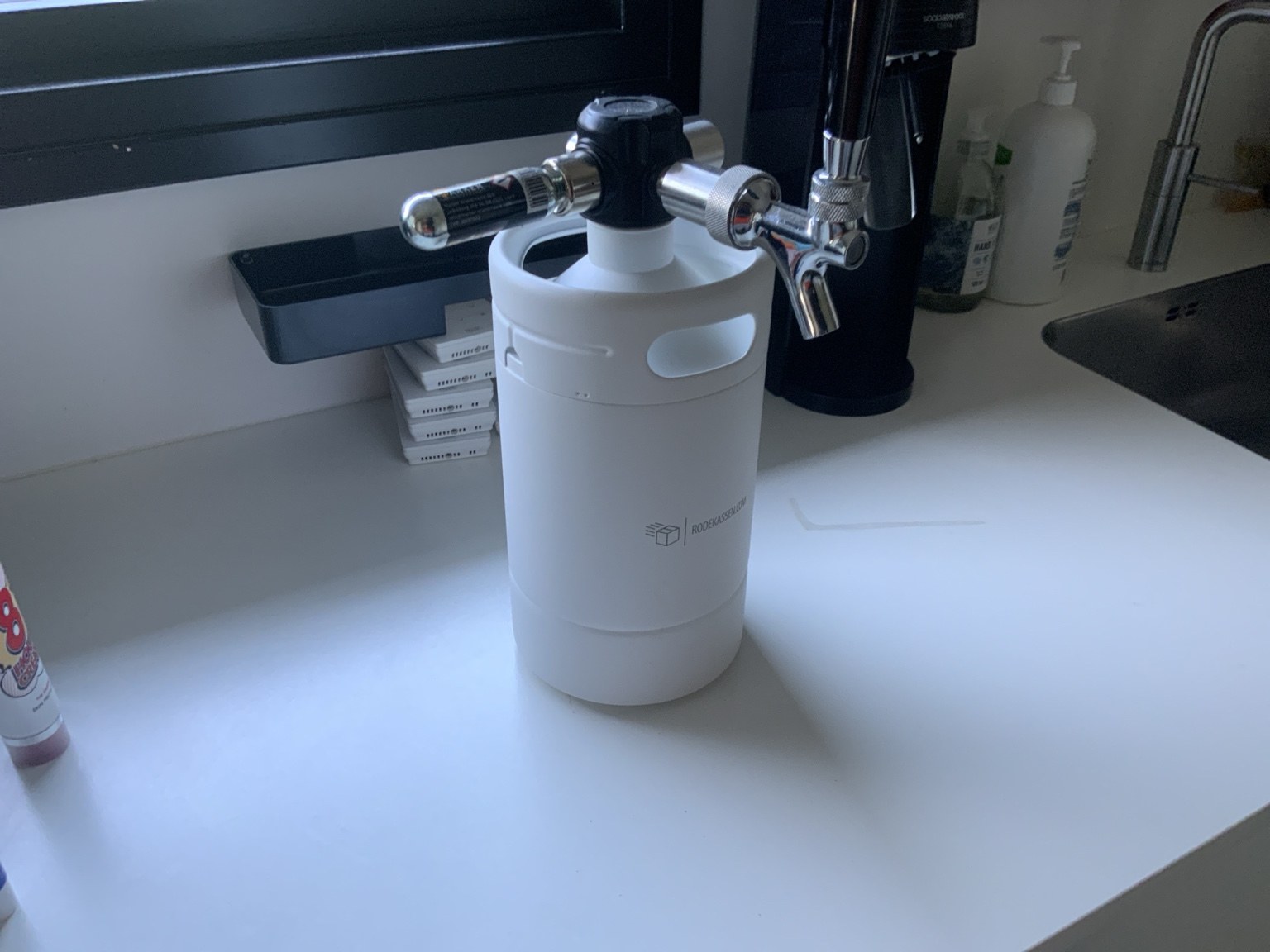 Tapsy mini-keg med tap